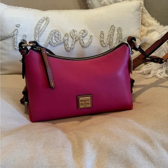 Dooney & Bourke Fuchsia Crossbody Bag - Picture 6 of 11